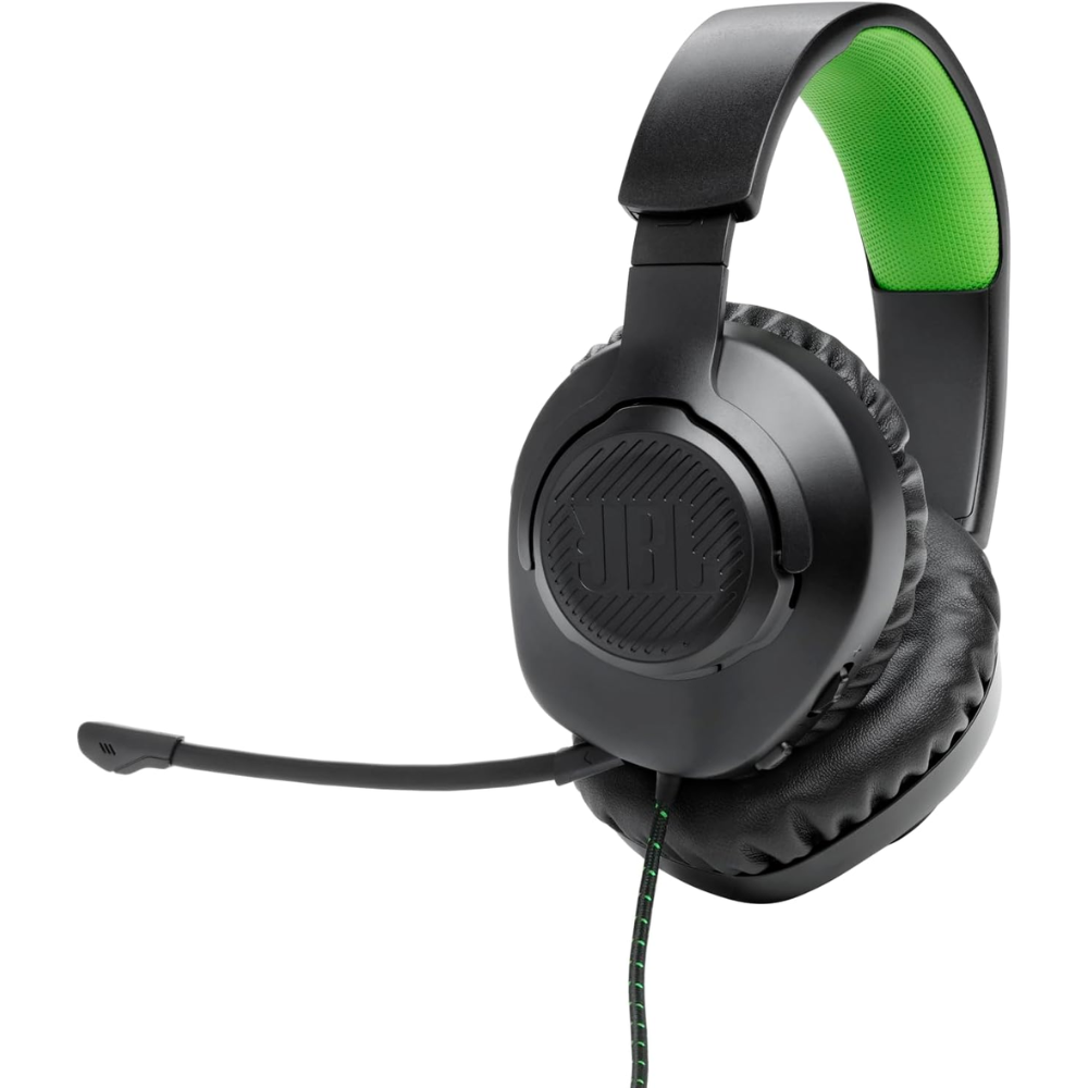 JBL Quantum 100X Audífonos Gaming Xbox Negro Reacondicionado-0