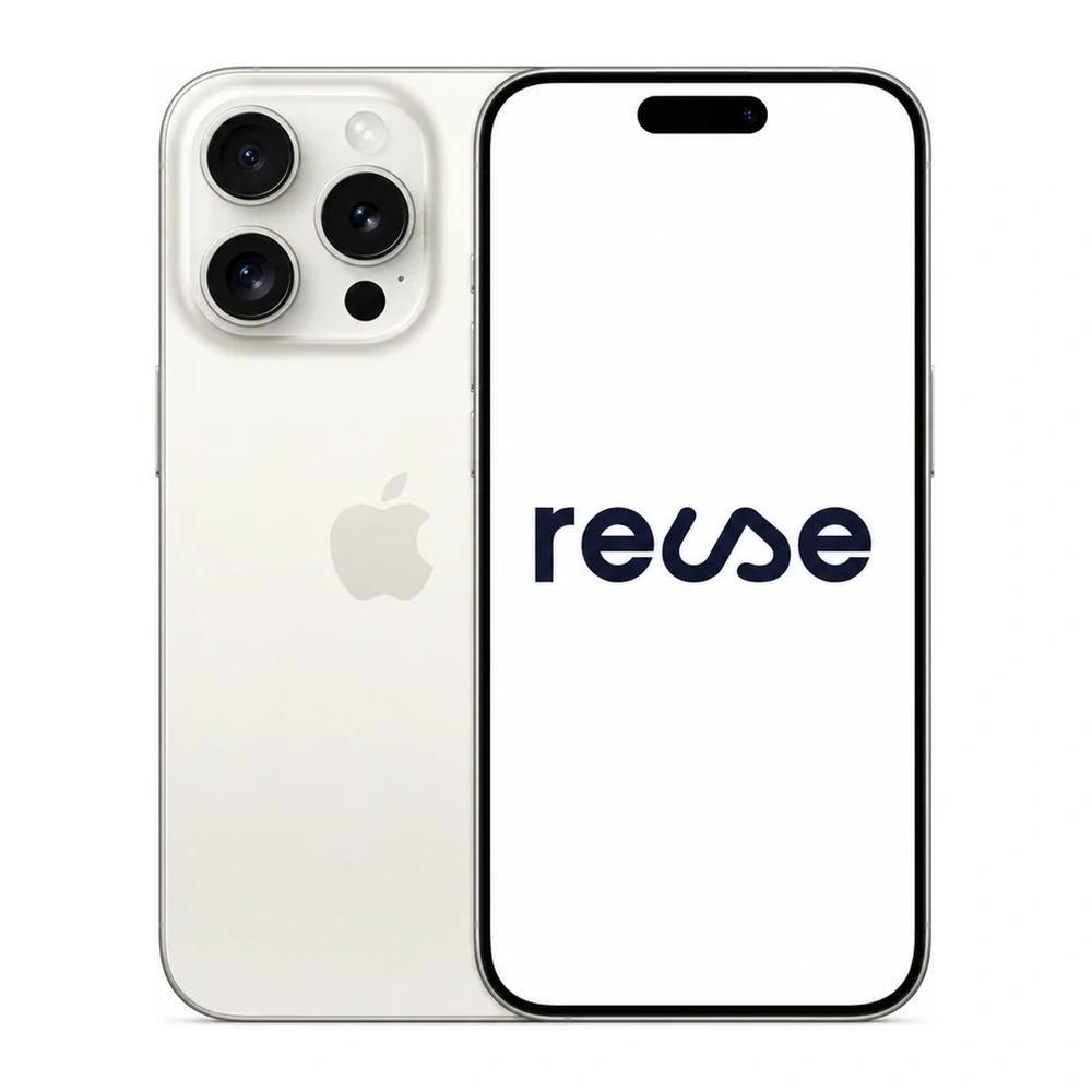 Apple iPhone 15 Pro 128GB Blanco Reacondicionado-0