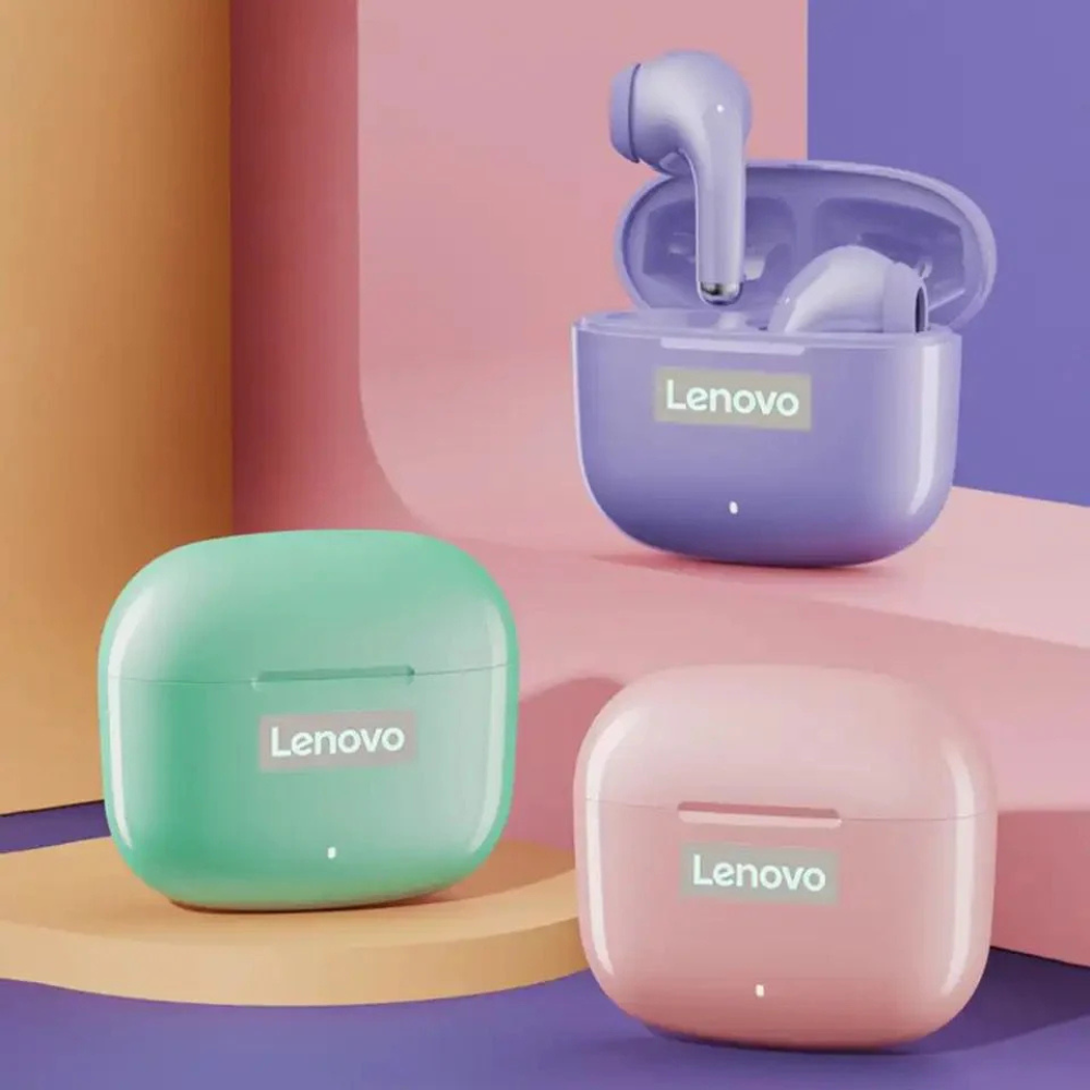 Audífonos Lenovo LP40 Pro Bluetooth 5.1 Earphone Openbox-2