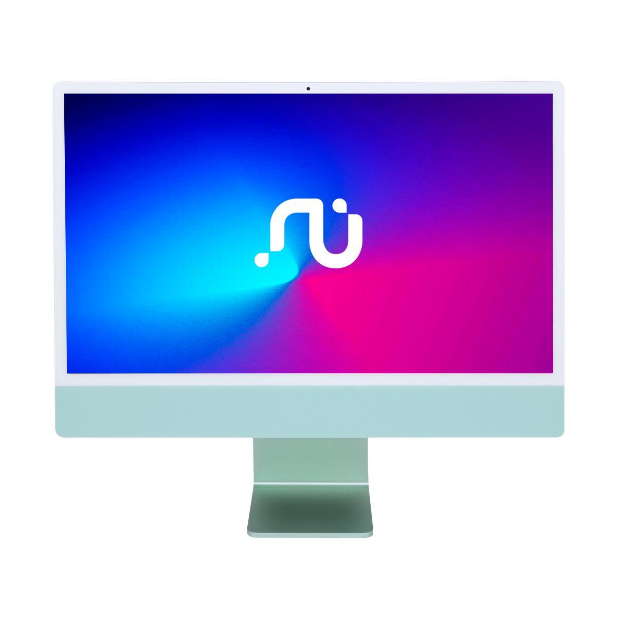 Apple iMac 24'' M1 8CPU 7GPU 8GB RAM 256GB SSD (2021) Verde Reacondicionado-0