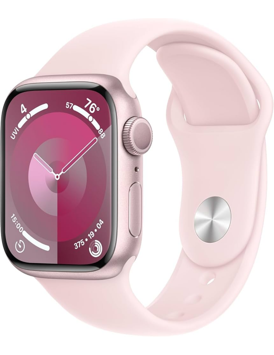 Apple Watch Series 9 41mm GPS Rosado Chip S9 Double Tap Reacondicionado Reuse Chile-2