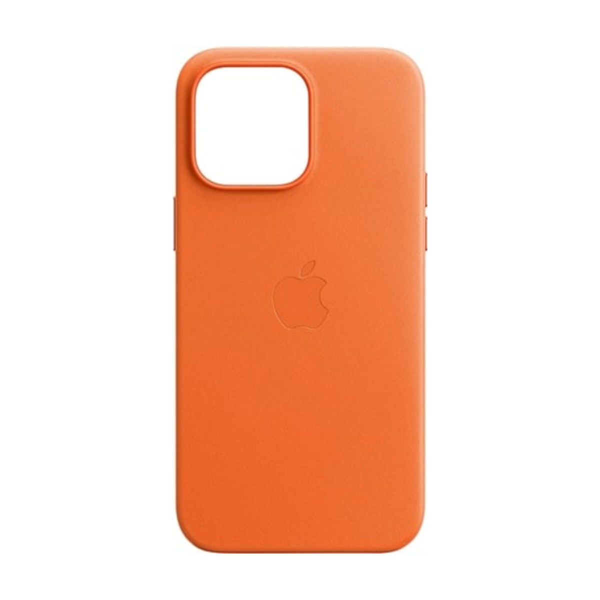 Carcasa Apple Cuero MagSafe iPhone 14 Plus Color Naranja Openbox-2
