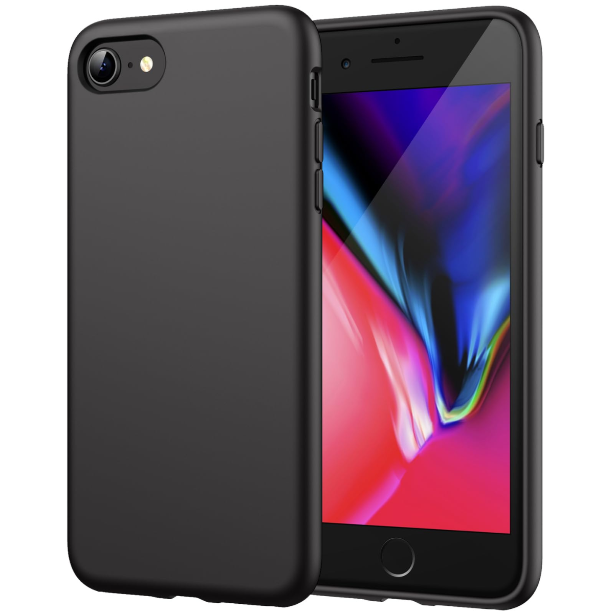 Carcasa Silicona iPhone SE Apple Negro mxyh2zm/a Openbox-2