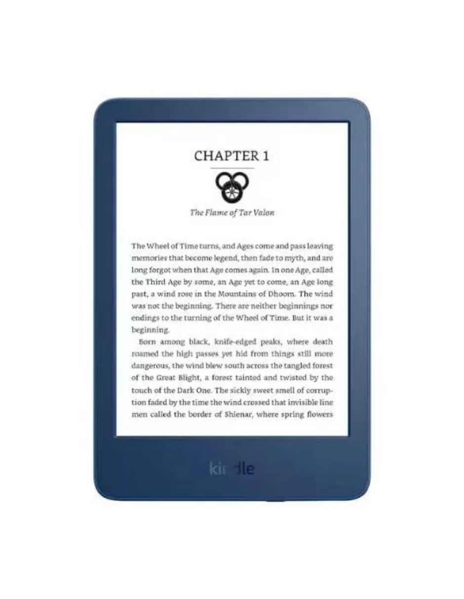 Kindle E-Reader Amazon Azul Open Box Garantía 12 Meses Reuse Chile-2
