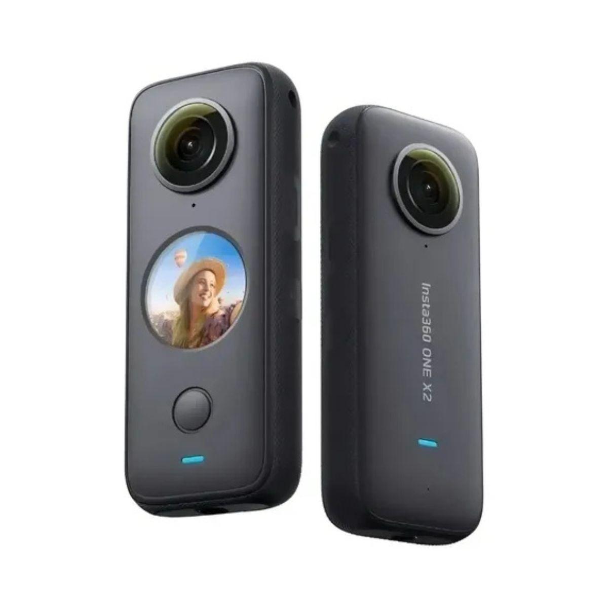 Cámara Acción Insta360 ONE X2 360° Panorámica Antivibración Reacondicionada Reuse Chile-2