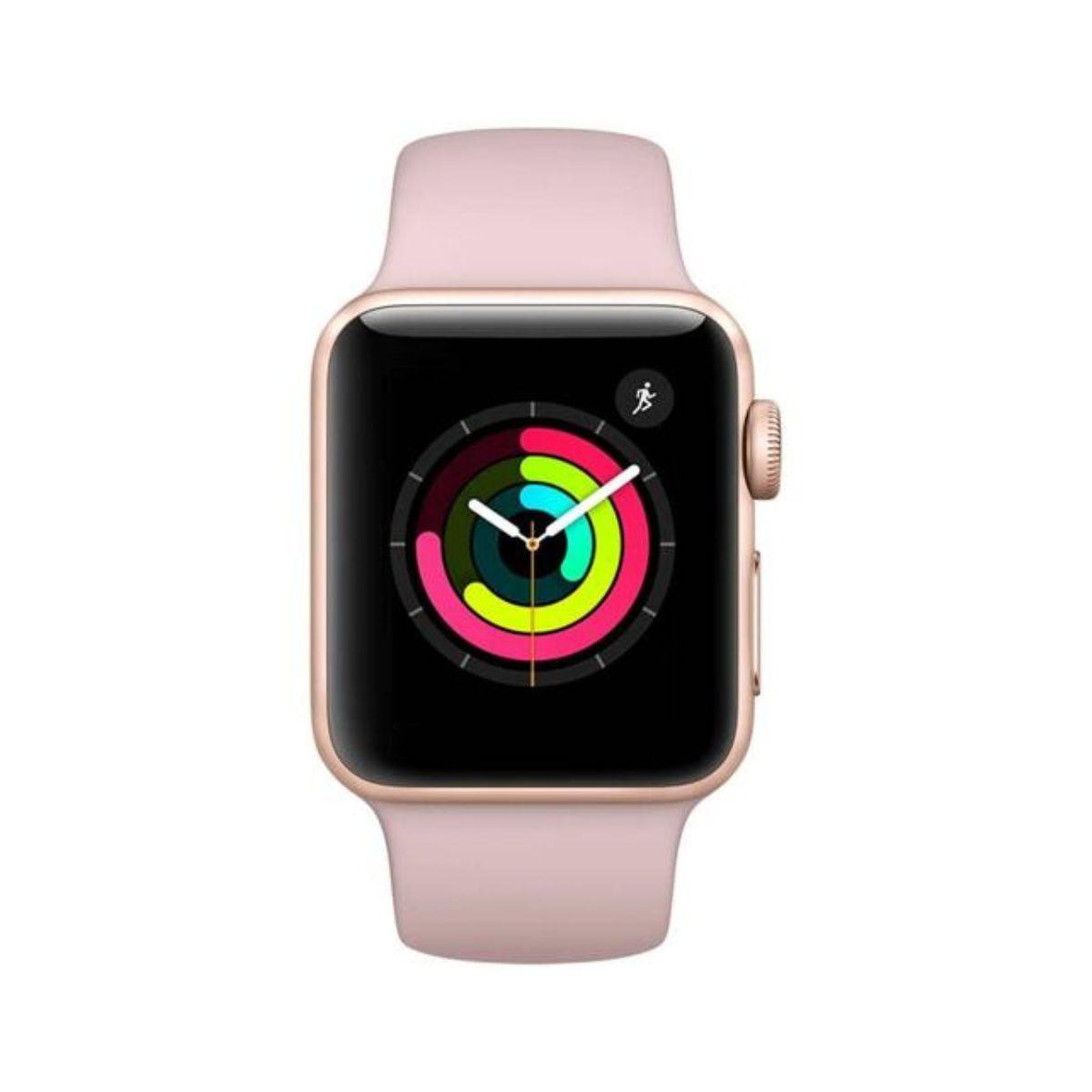 Apple Watch Series 3 38mm GPS Rosa Aluminio Reacondicionado Garantía Reuse Chile-0