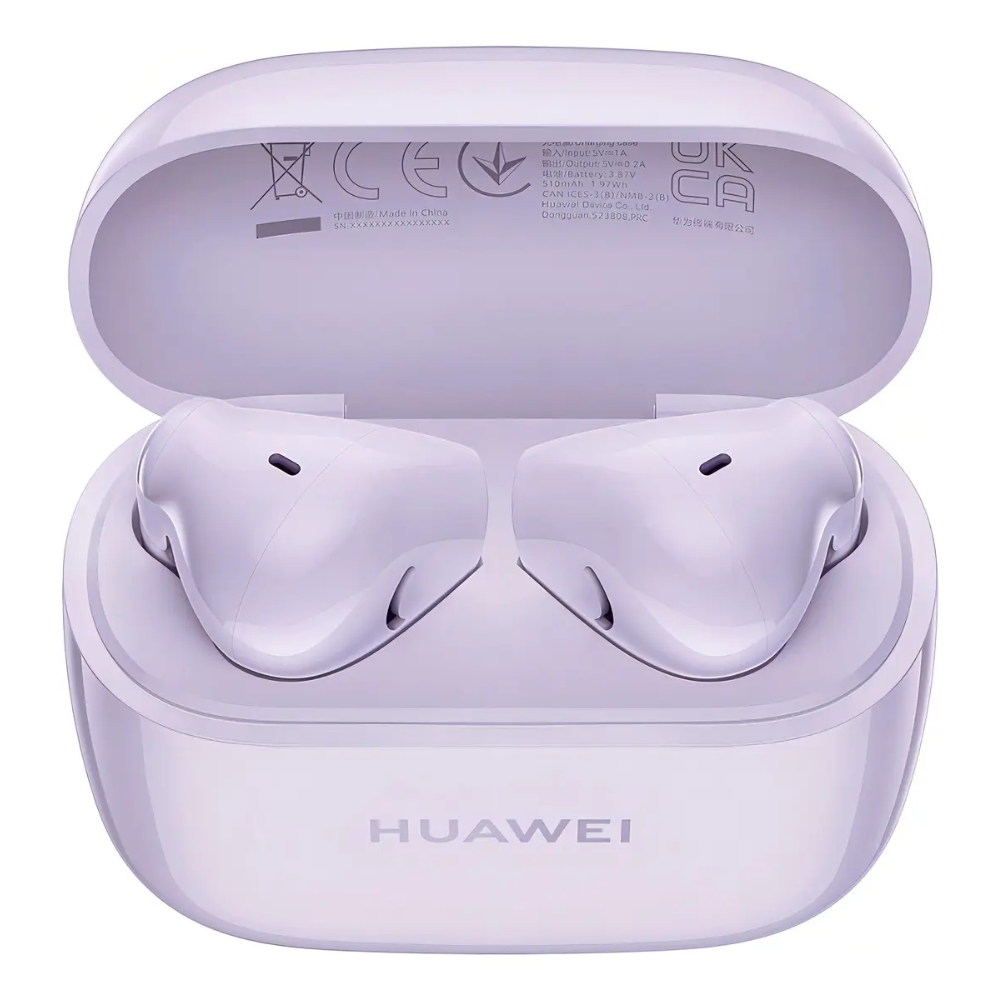 AUDIFONOS INALÁMBRICOS HUAWEI FREEBUDS SE 2 BT5.3-MORADO Y ESTUCHEN REACONDICIONADO-2