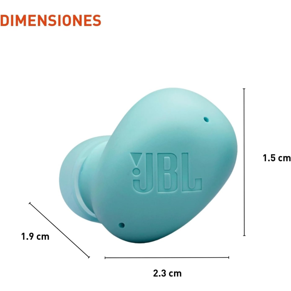 Audífonos Bluetooth JBL Wave Buds Azul Reacondicionado-2