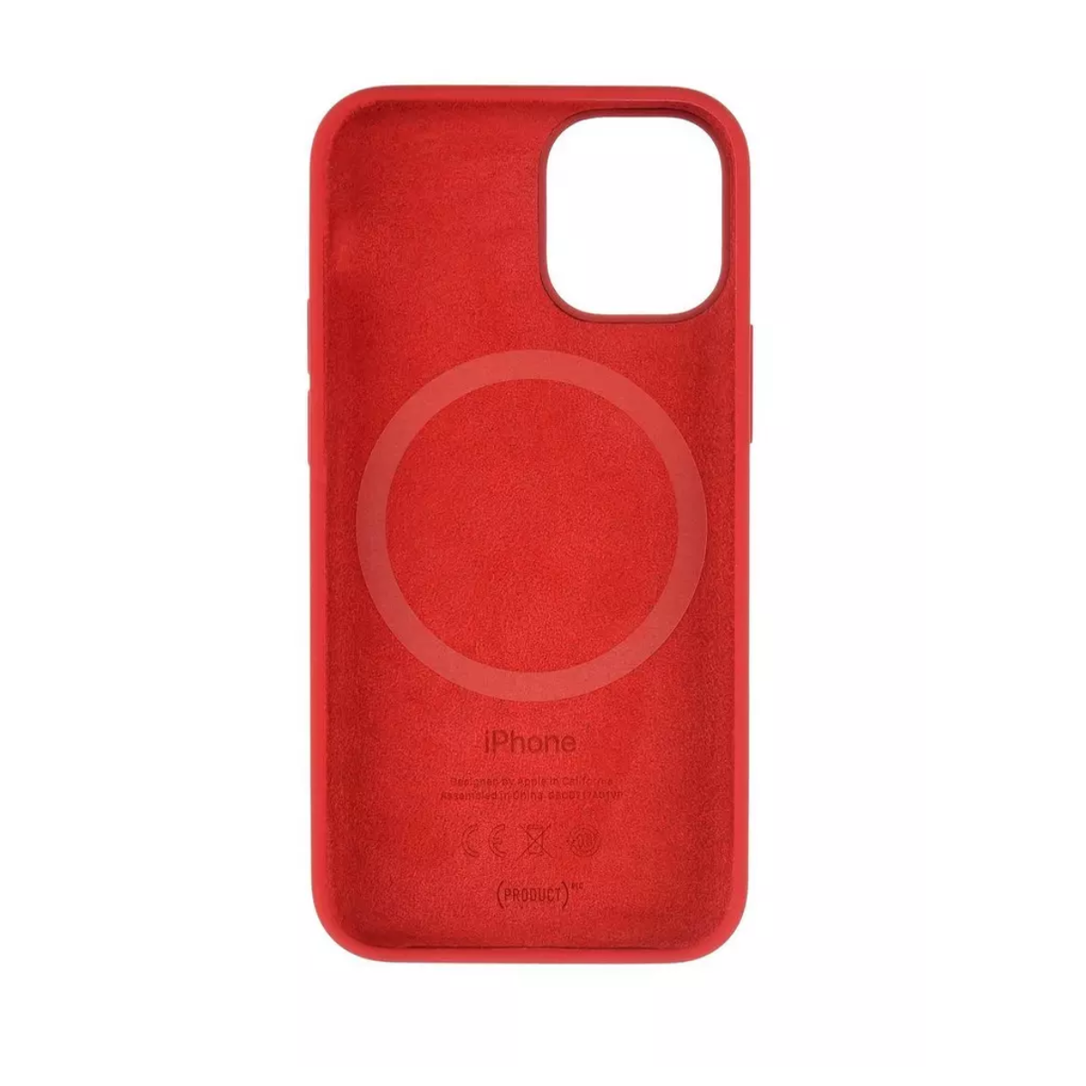 Carcasa Apple Cuero MagSafe iPhone 12 Pro Color Rojo Openbox-1