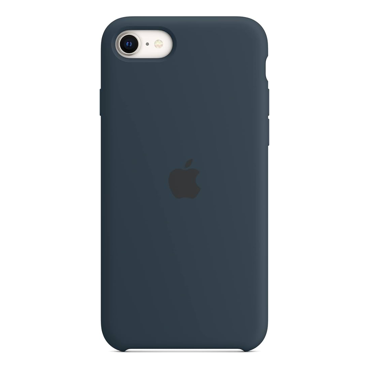 Carcasa Apple Silicona iPhone SE Color Azul Abismo Openbox-2