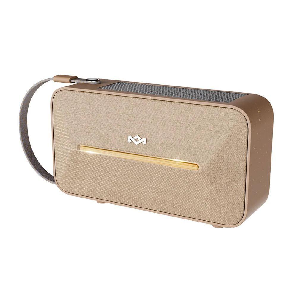 Parlante Bluetooth Marley Rise Up Solar EM-JA035-CE Crema Open Box-0