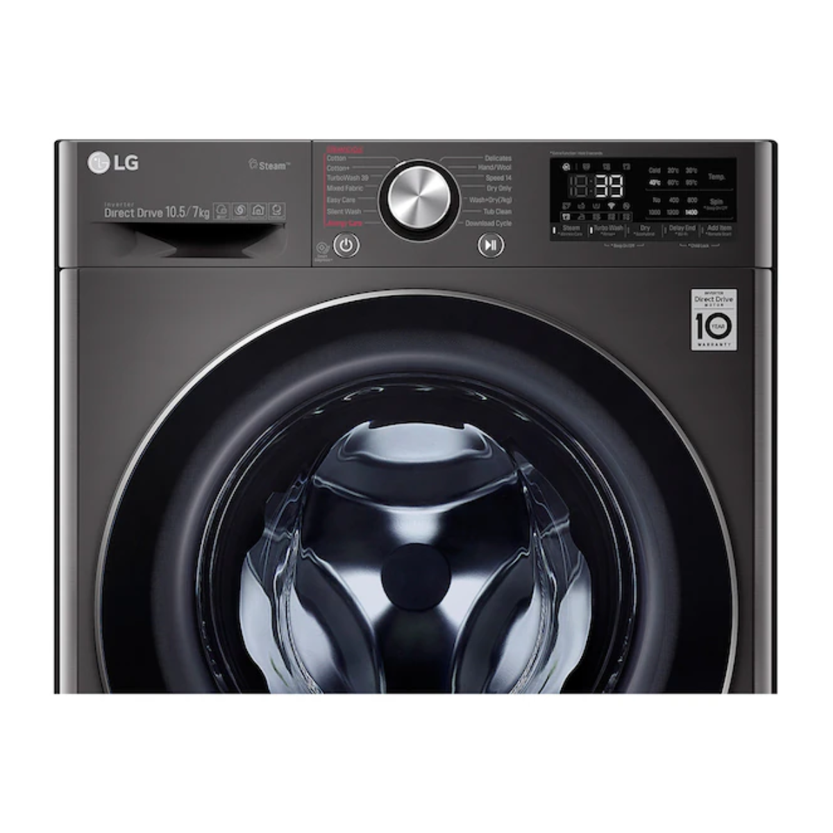 Lavadora Secadora 14/8Kg AIDD Steam+ Negro Reacondicionado-2