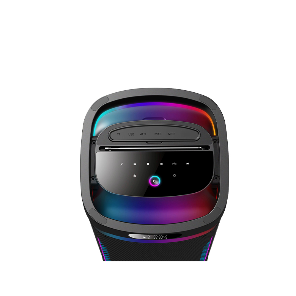 PartyVibes Parlante Doble 6.5 Pulgadas Bluetooth Negro Reacondicionado-2