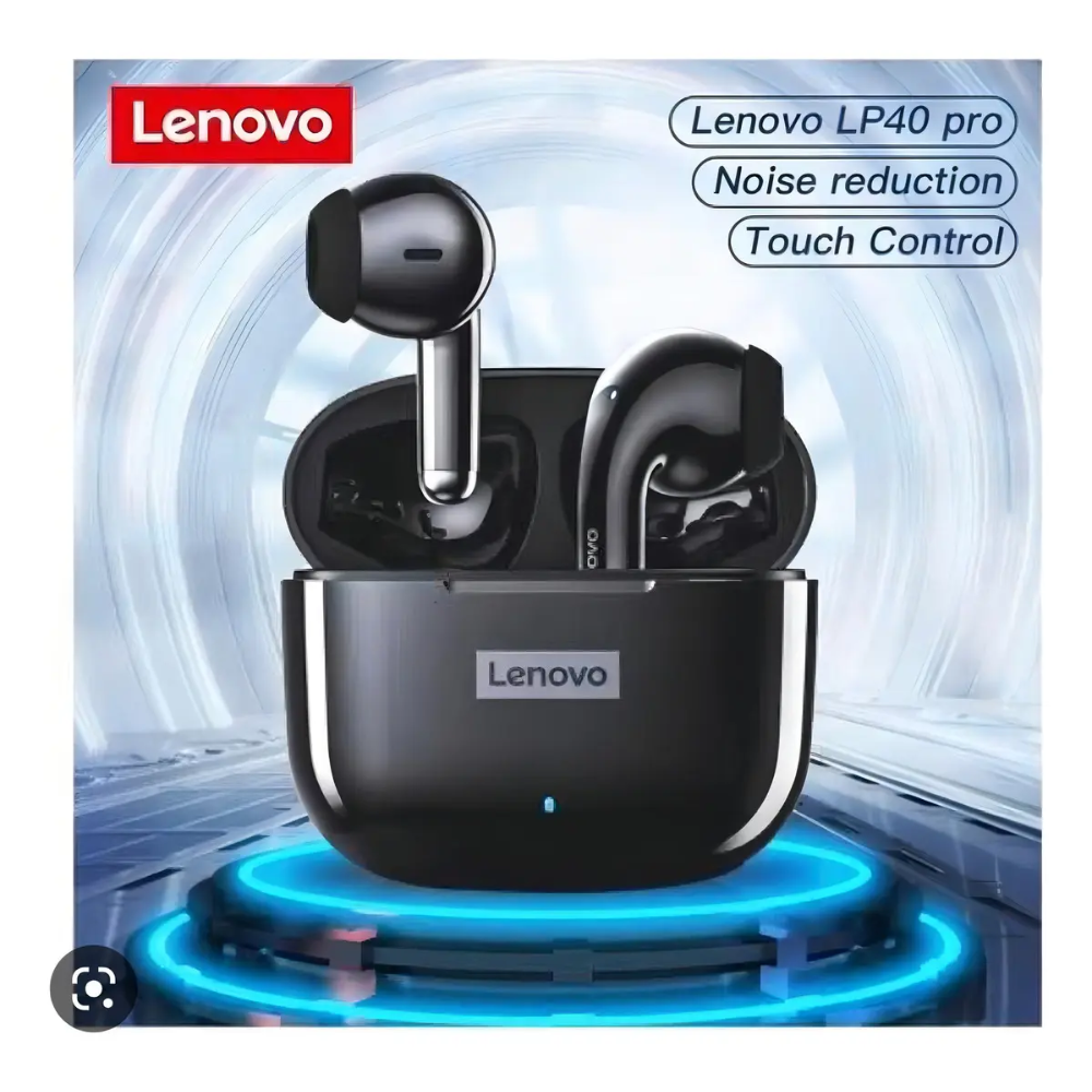 AUDÍFONOS LENOVO LP40-NEGRO Y SMARTWATCH TOUMI FIT 2 NEGRO OPENBOX-2