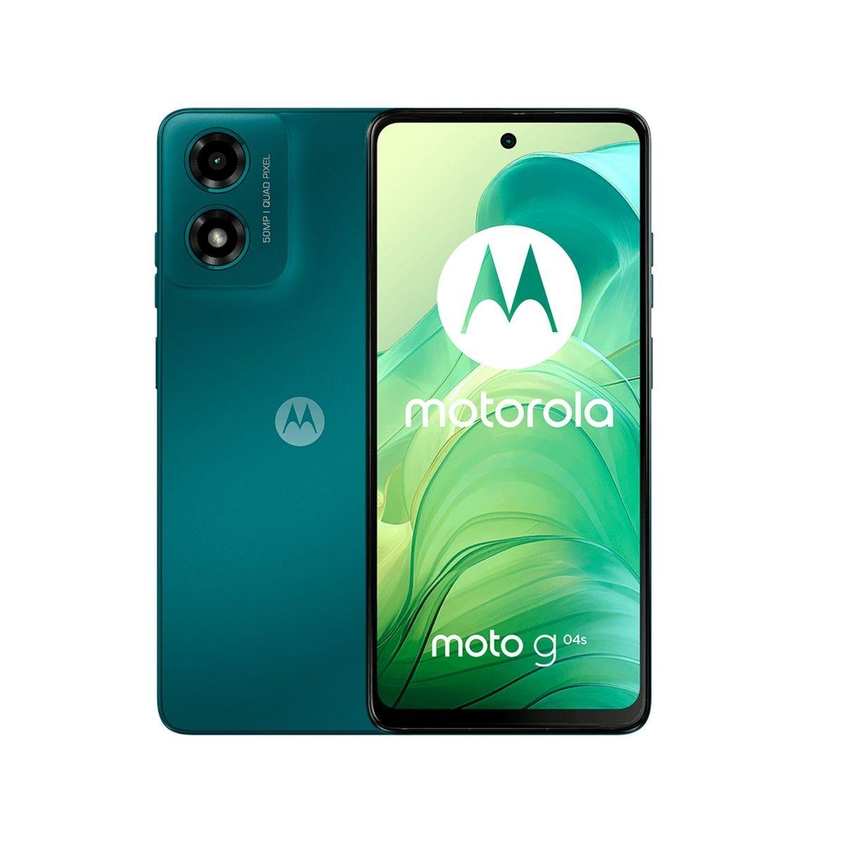 Smartphone Motorola Moto G04S 128GB Verde Reacondicionado Garantía Reuse Chile-0