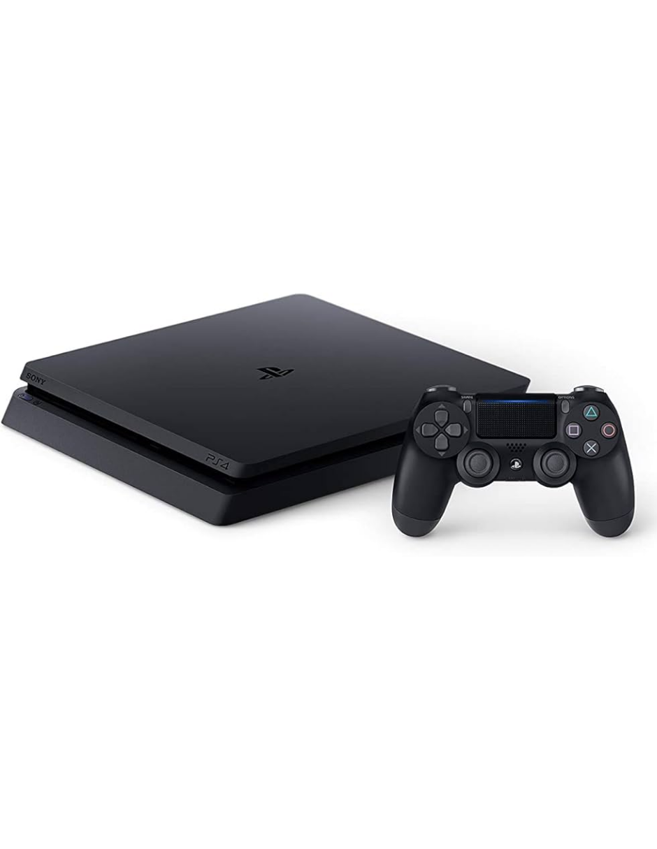 Consola Sony PlayStation 4 Slim 500GB Negro Reacondicionado-0