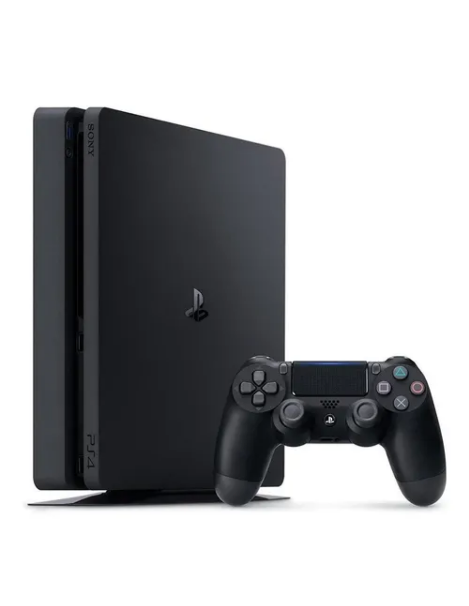 Consola Sony PlayStation 4 Slim 500GB Negro Reacondicionado-1