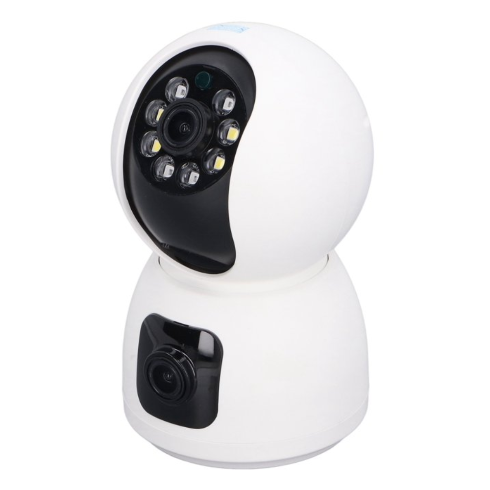 CÁMARA DE SEGURIDAD WIFI LENTE DUAL 1080P PARA BEBE CON 32G REACONDICIONADO-2