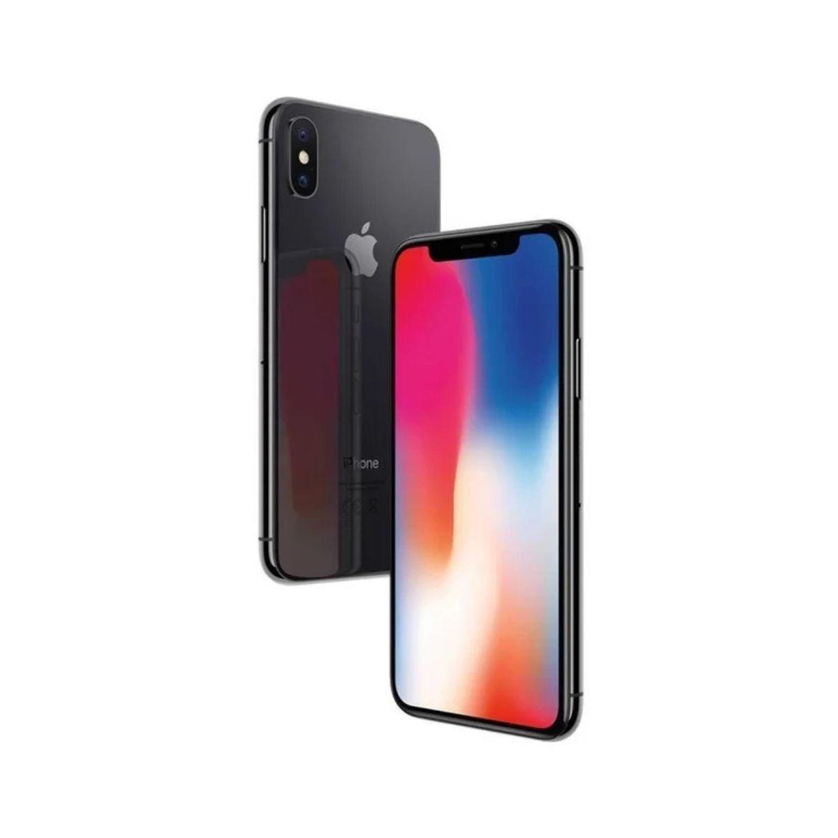 Apple iPhone X Gris 256GB Reacondicionado-1