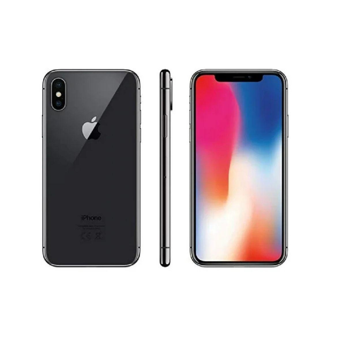 Apple iPhone X Gris 256GB Reacondicionado-2
