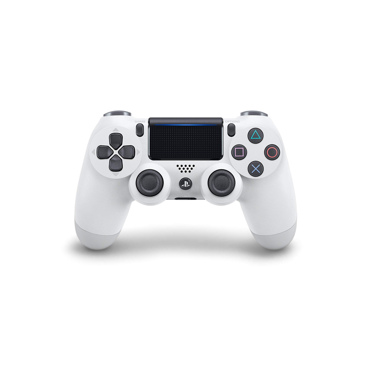 Control Sony DualShock PS4 Glacier White Blanco Reacondicionado Garantía Reuse Chile-0