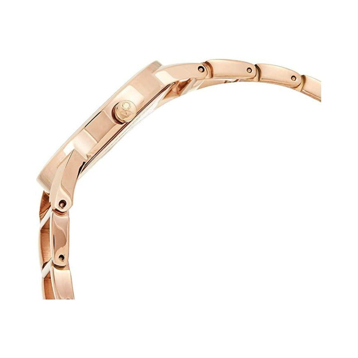 Reloj Calvin Klein Stately K3G2362W Oro Rosa Reacondicionado Garantía 12 Meses Reuse Chile-2