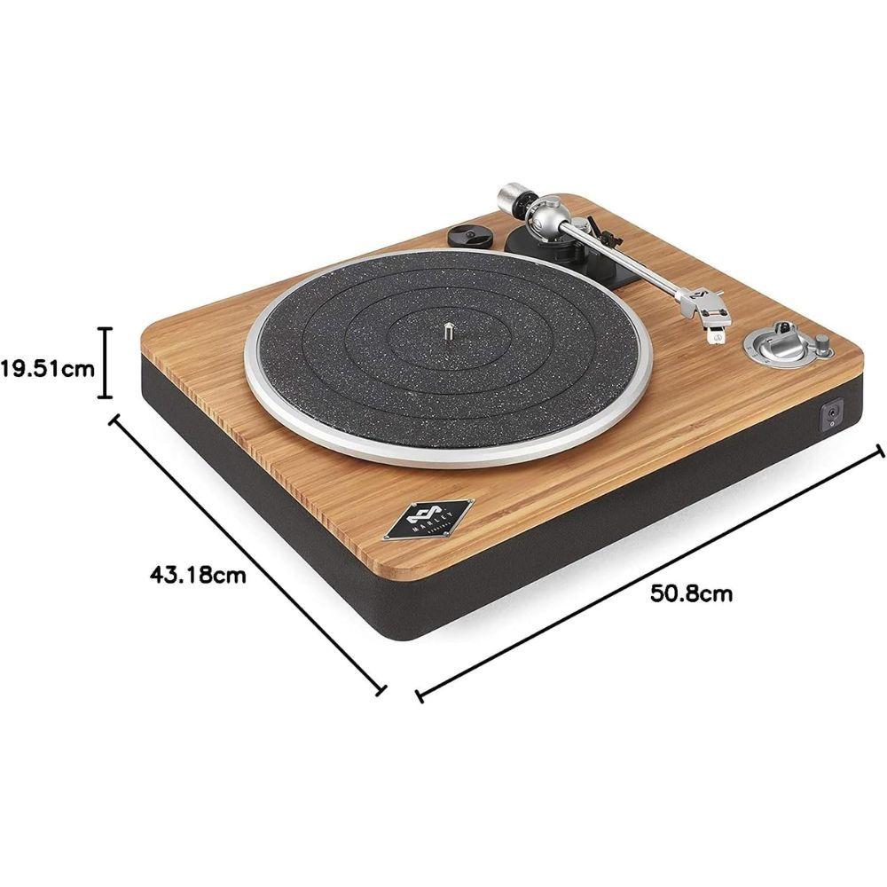 Tornamesa Marley Stir It Up Wireless Bluetooth EM-JT002-SBB Open Box-2