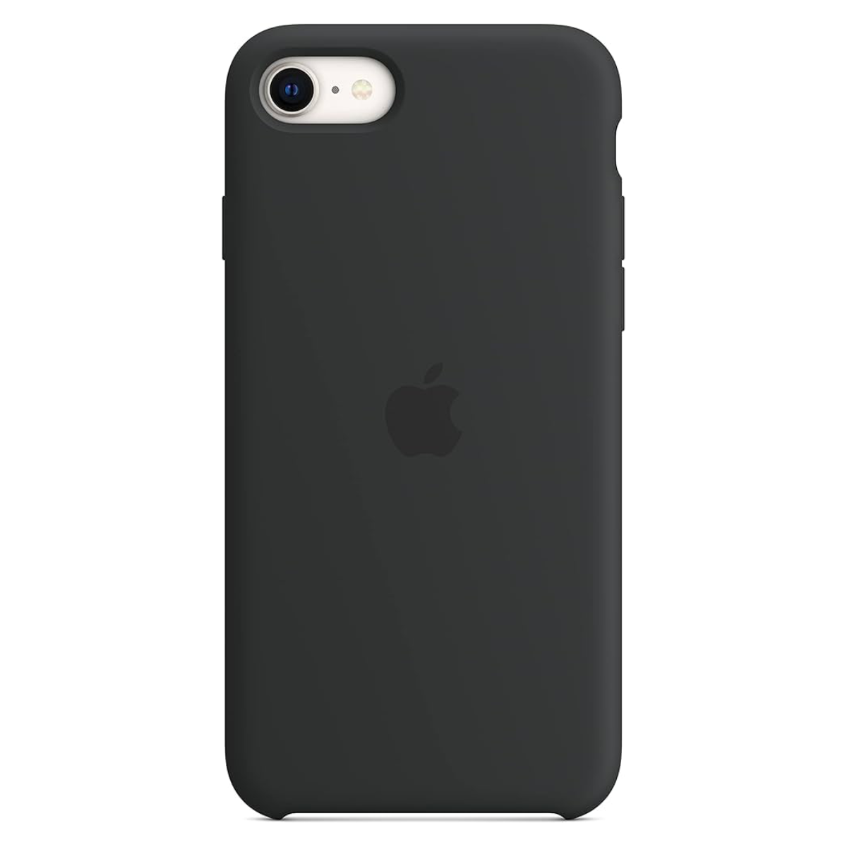 Carcasa Apple Silicona iPhone SE Color Medianoche Openbox-0