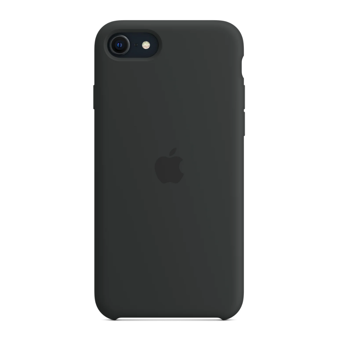 Carcasa Apple Silicona iPhone SE Color Medianoche Openbox-1