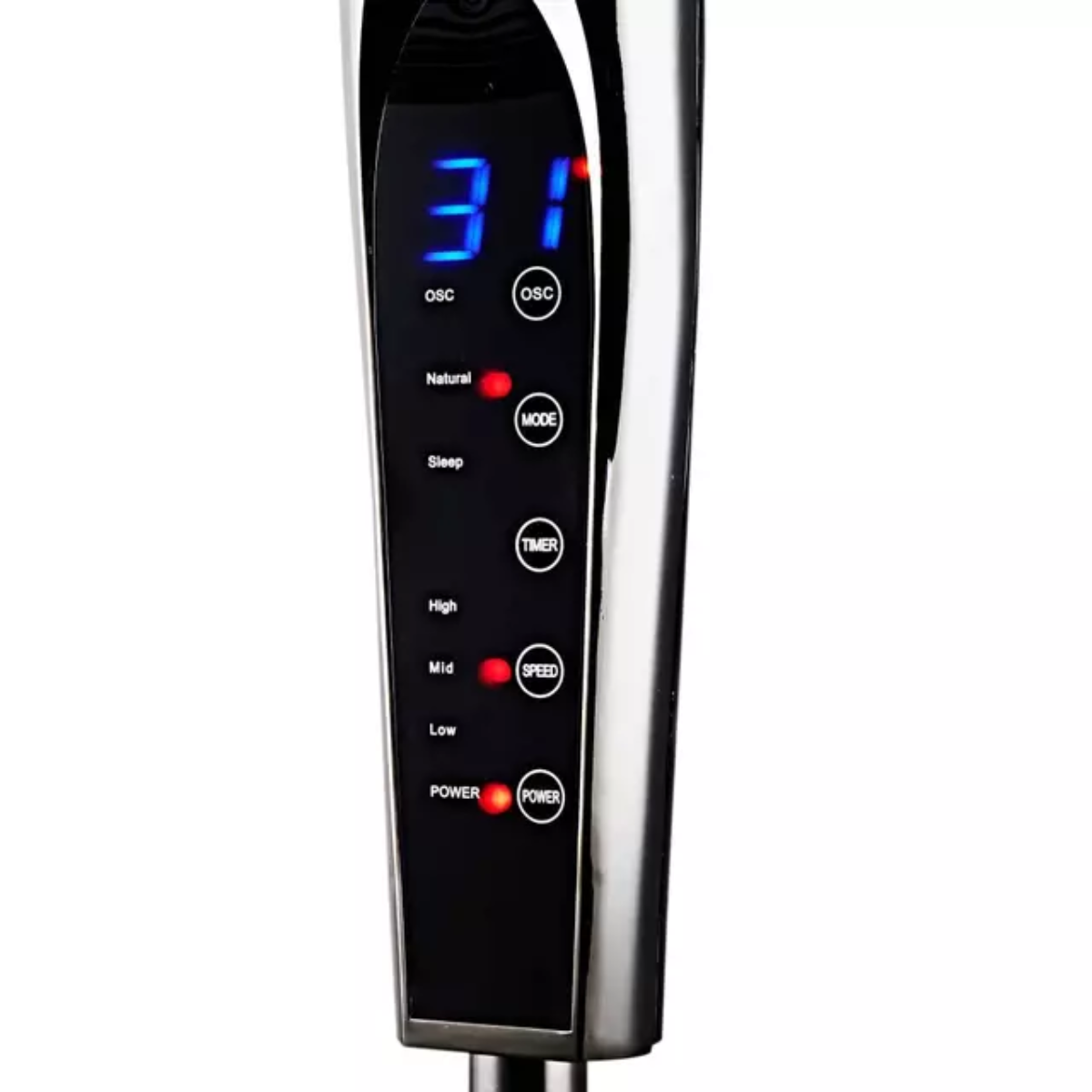 VENTILADOR PEDESTAL CALMA 18'' MODELO CPE GUN METAL - 70 W OPENBOX-2