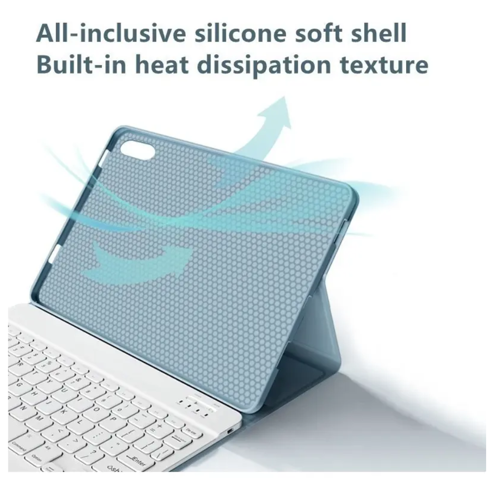 Lenovo Funda con Teclado Táctil Tab P11 P11 Plus Azul Reacondicionado-1