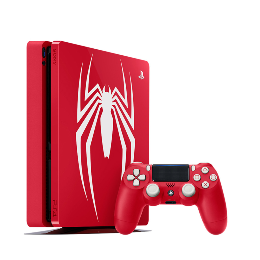 Consola Sony Playstation PS4 Slim 1TB Spiderman Reacondicionado-0