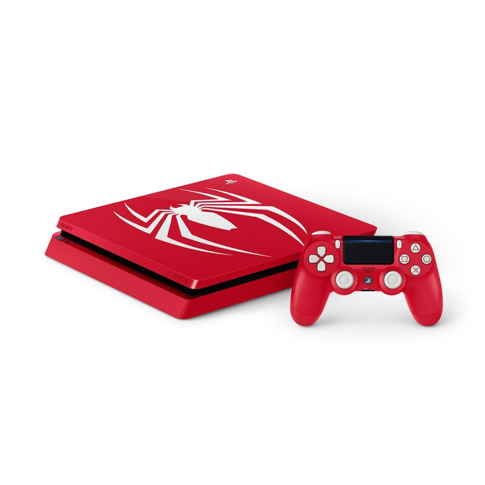 Consola Sony Playstation PS4 Slim 1TB Spiderman Reacondicionado-1