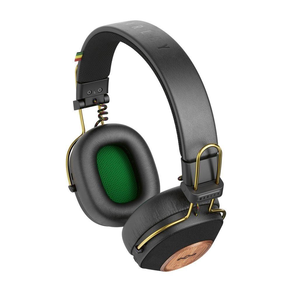Audífonos Marley Positive Vibration Riddim EM-JH135-RA Rasta Open Box-1