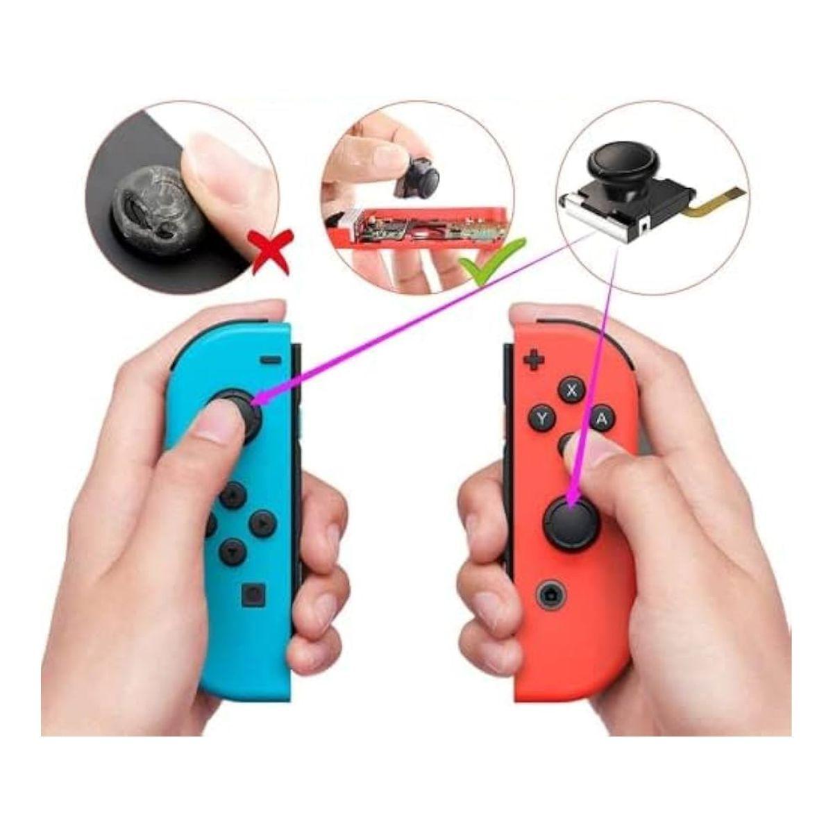 Kit Reparación Joy-Con Nintendo Switch Joystick 25 Piezas Open Box Garantía Reuse Chile-2