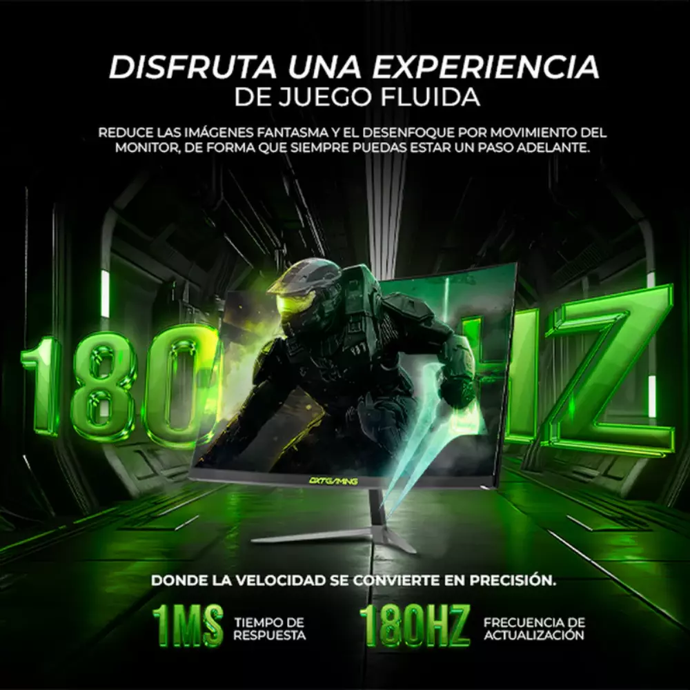 Kit Monitor Gamer 27 FHD 180Hz 1Ms Soundbar Gamer Openbox-1