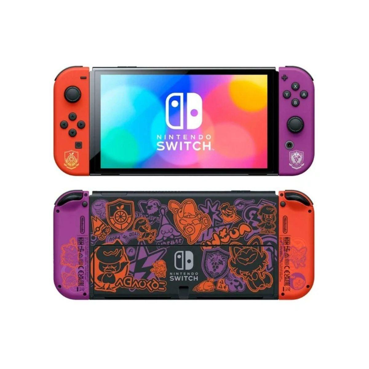 Nintendo Switch OLED Edición Pokémon Reacondicionado-1