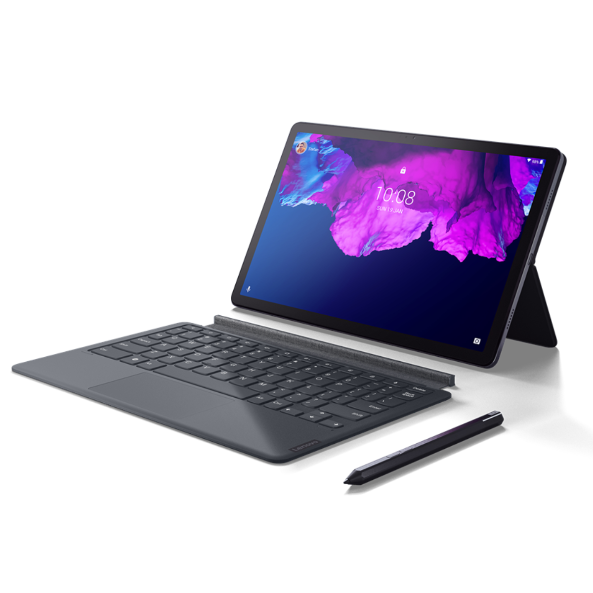 Tablet Lenovo Tab P11 con Keyboard Pack Precision Pen 2 6GB RAM 128GB Gris Openbox-2