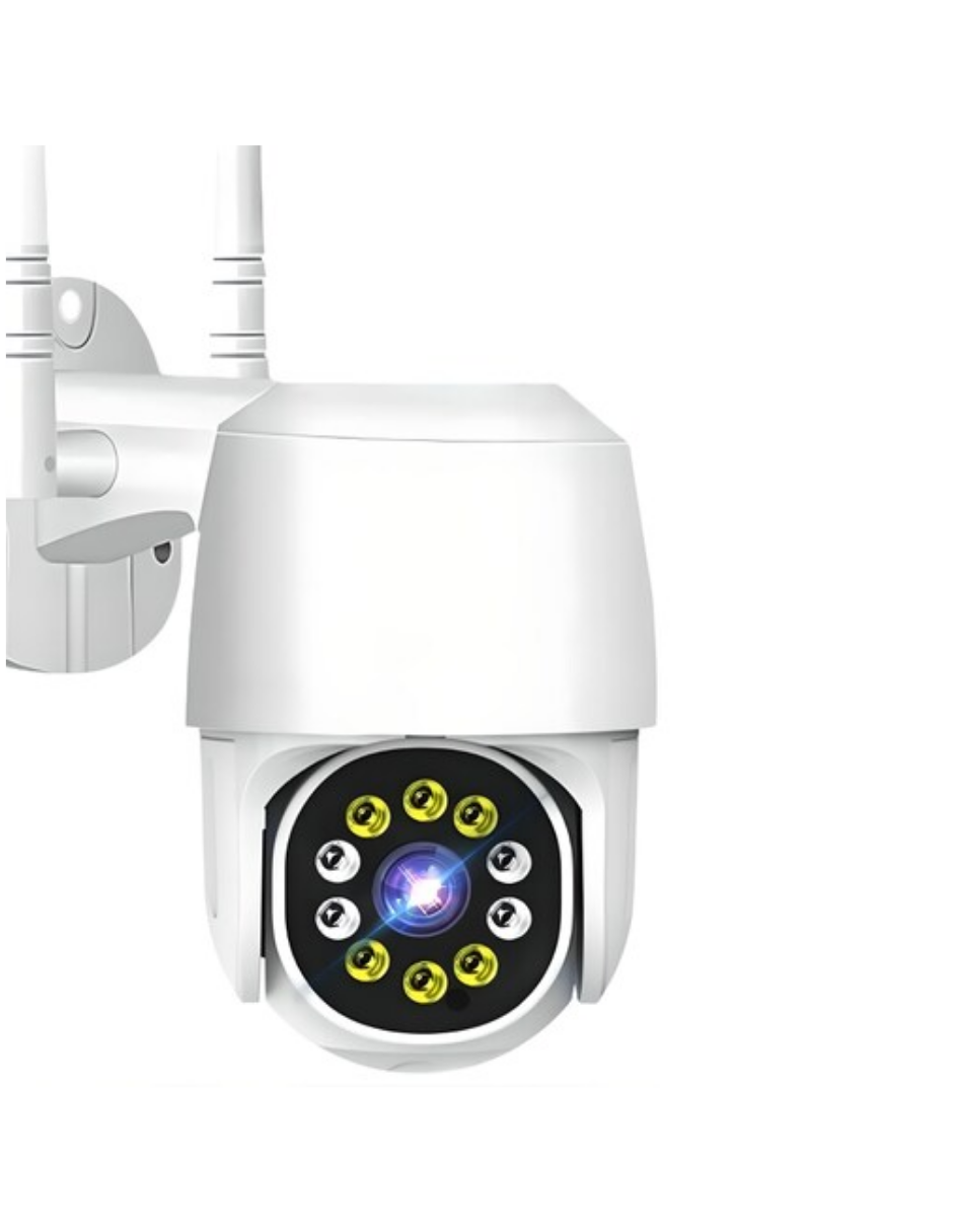 Cámara Seguridad IP WiFi Externa 1080P CCTV Inalámbrica 39 LED 2NLF Open Box Reuse-0