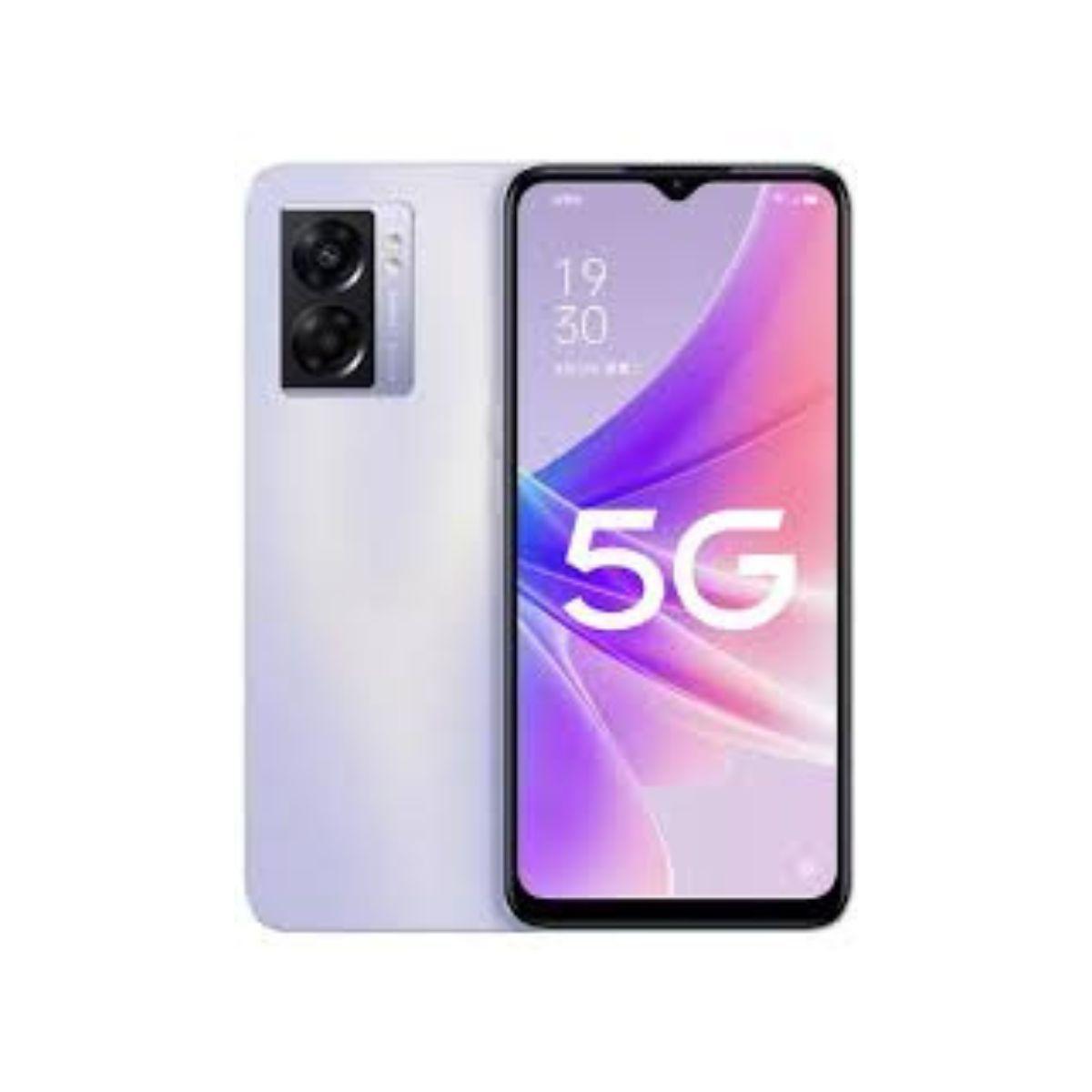 Celular OPPO A77 5G 128GB 8GB RAM 33W SuperVOOC Lilac Reacondicionado Reuse Chile-0
