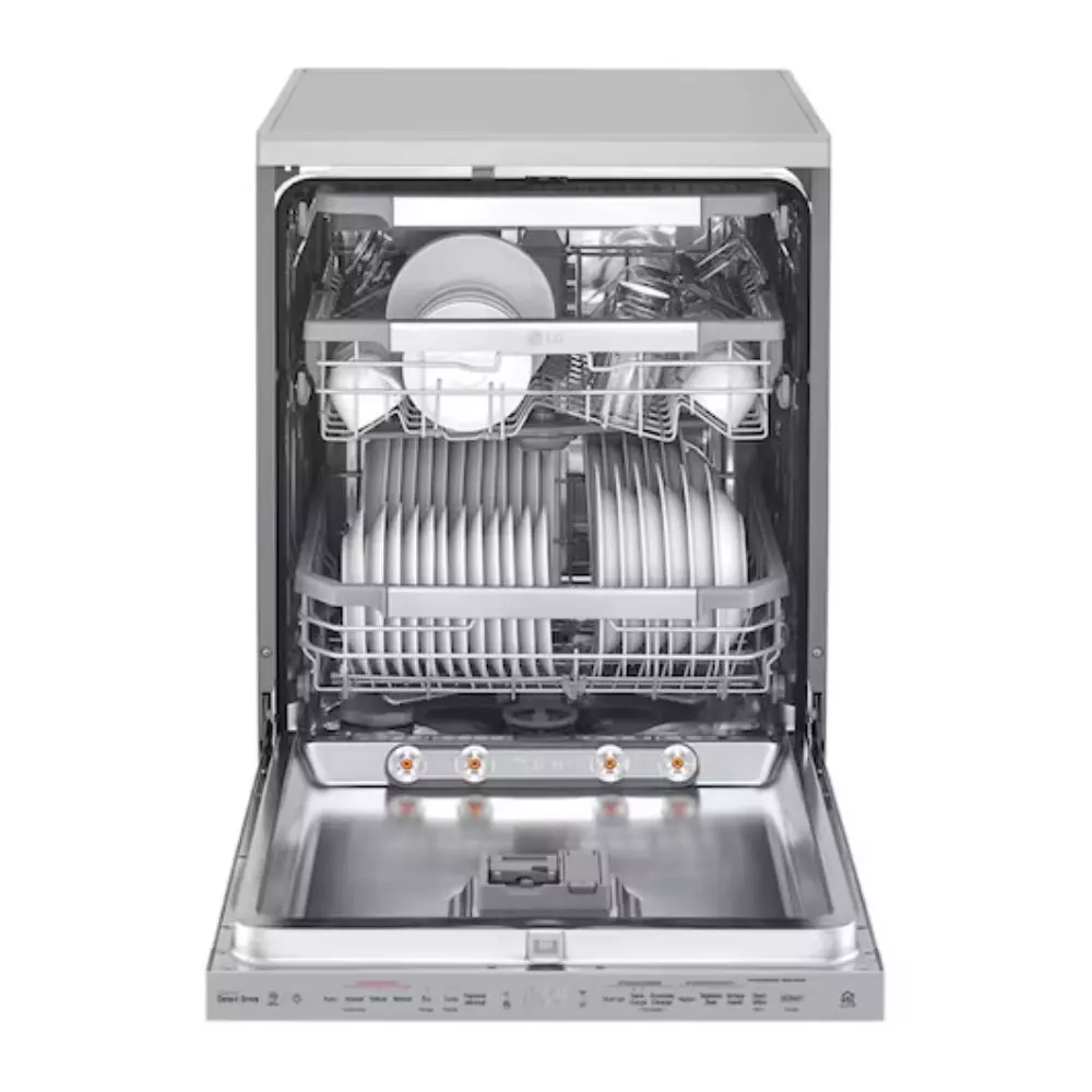 Lavavajillas LG QuadWash 14 Cubiertos DF425HSS Acero Inoxidable Reacondicionado-2