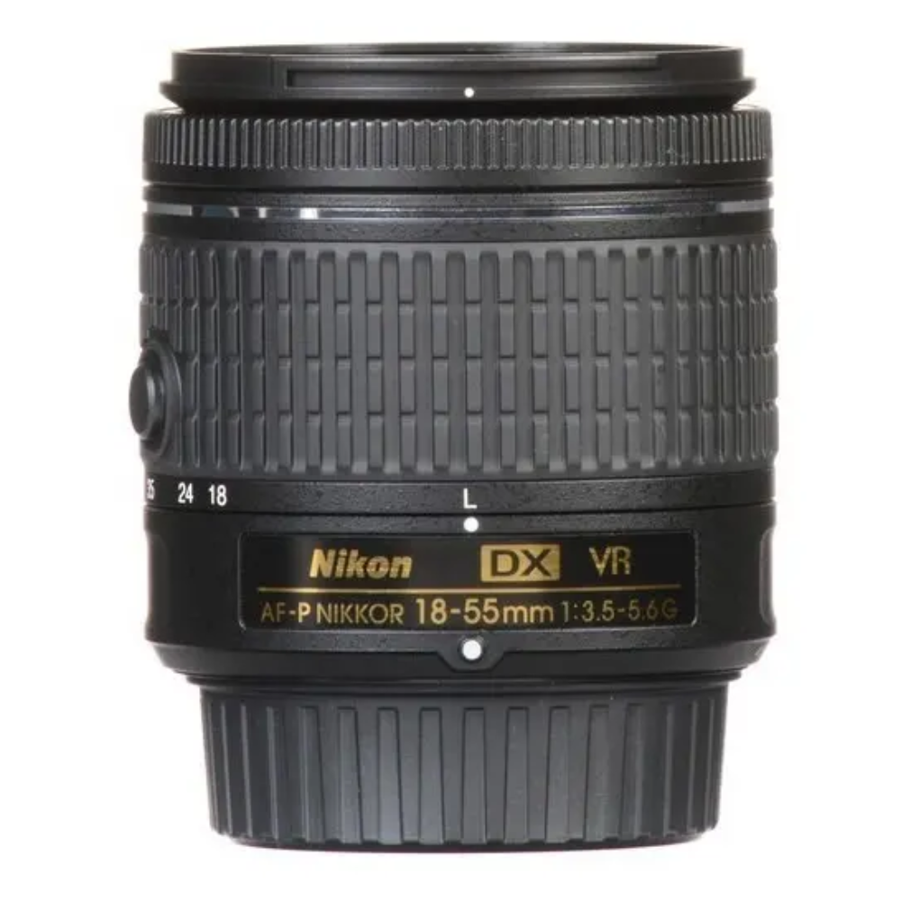 NIKON AF-P DX NIKKOR 18-55MM F3.5-5.6G VR LENTE CAJA BLANCA - NEGRO REACONDICIONADO-2