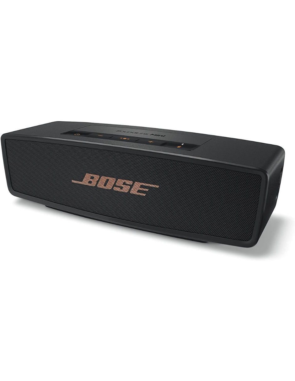 Bocina Subwoofer Portátil Bose SoundLink Mini 2 Negro Reacondicionada Garantía Reuse Chile-0