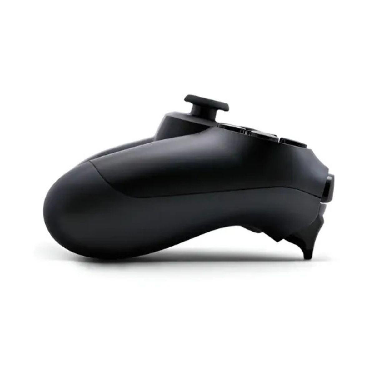 Control Sony DualShock PS4 Jet Black Negro Clásico Reacondicionado Garantía Reuse Chile-3