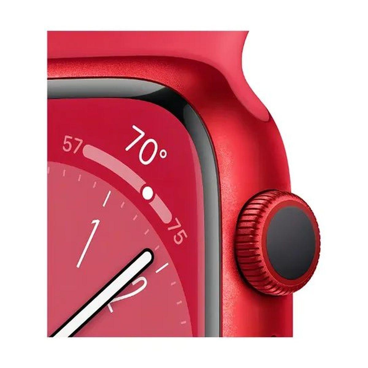 Apple Watch Series 8 GPS 41mm Rojo Detección Accidentes SpO2 ECG Open Box Reuse Chile-1