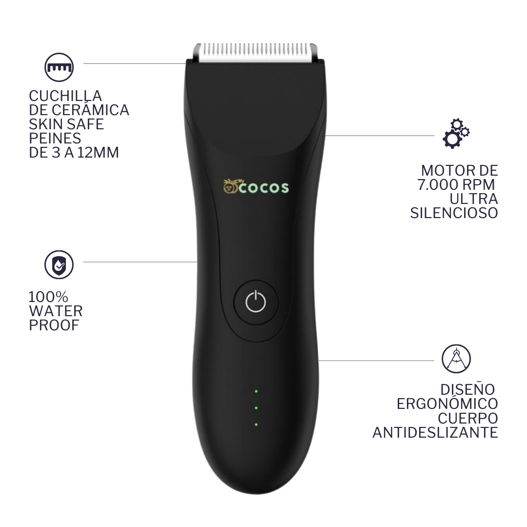 Rasuradora Electrica Masculina Corporal Mycocos -1