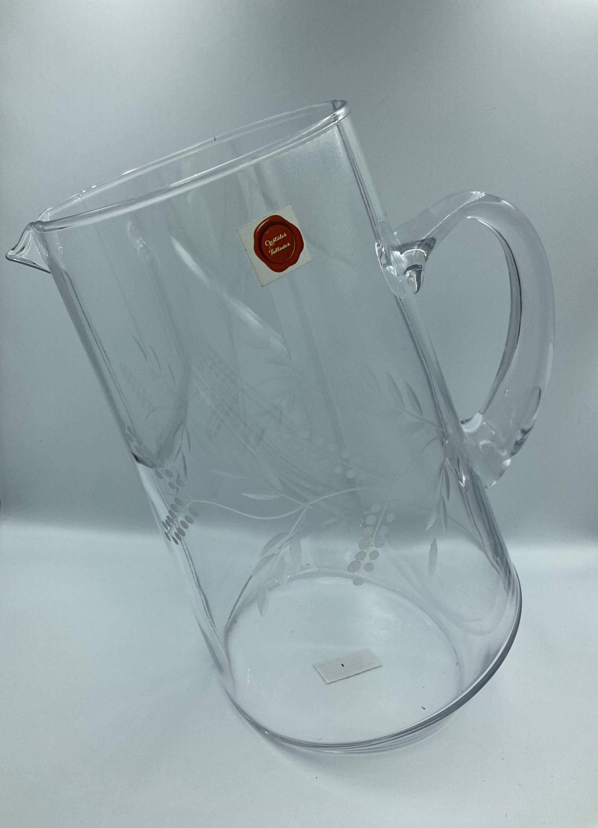 Lúdico Jarro diagonal de dos litros hecho de cristal-1
