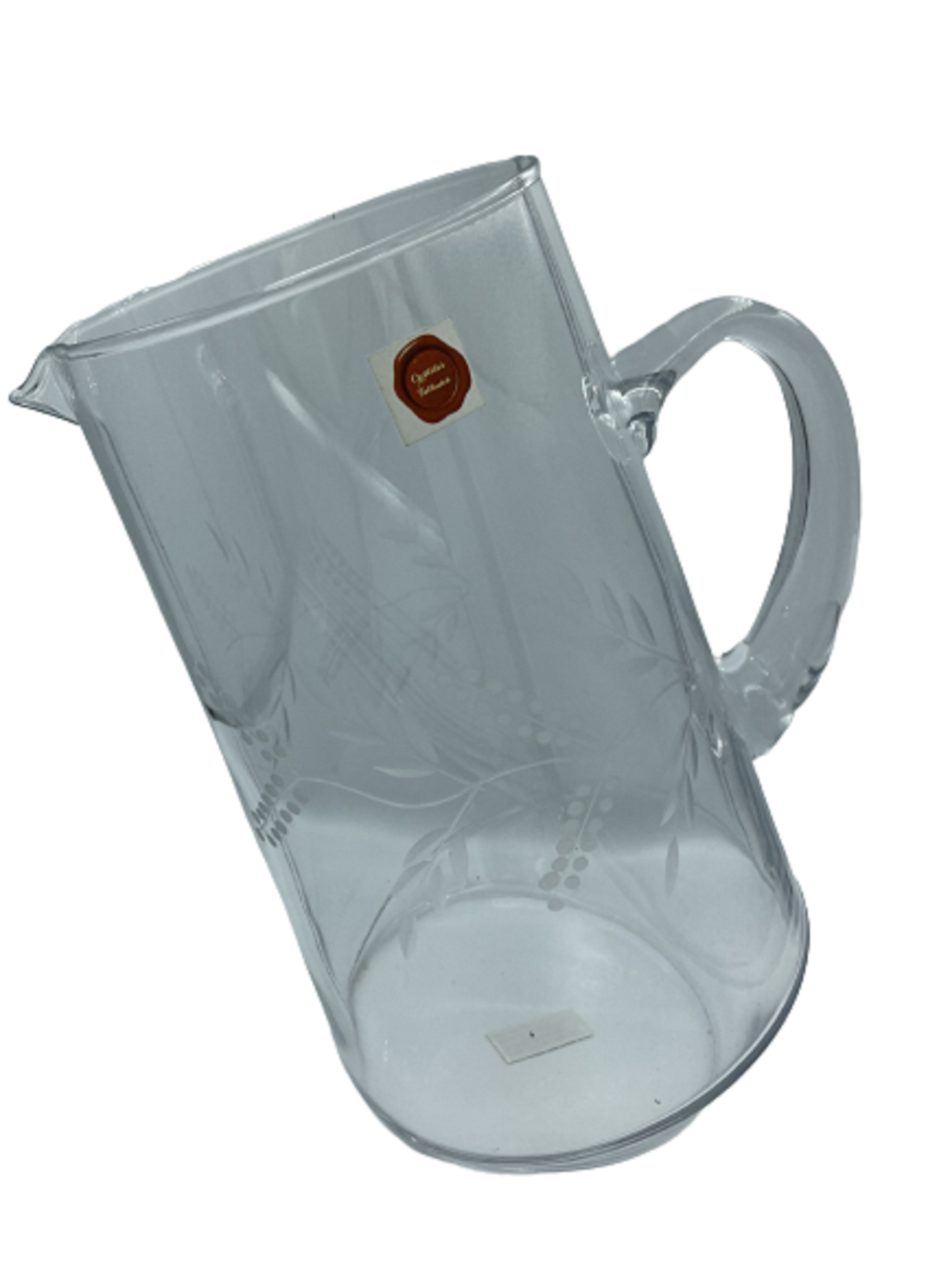 Lúdico Jarro diagonal de dos litros hecho de cristal-0