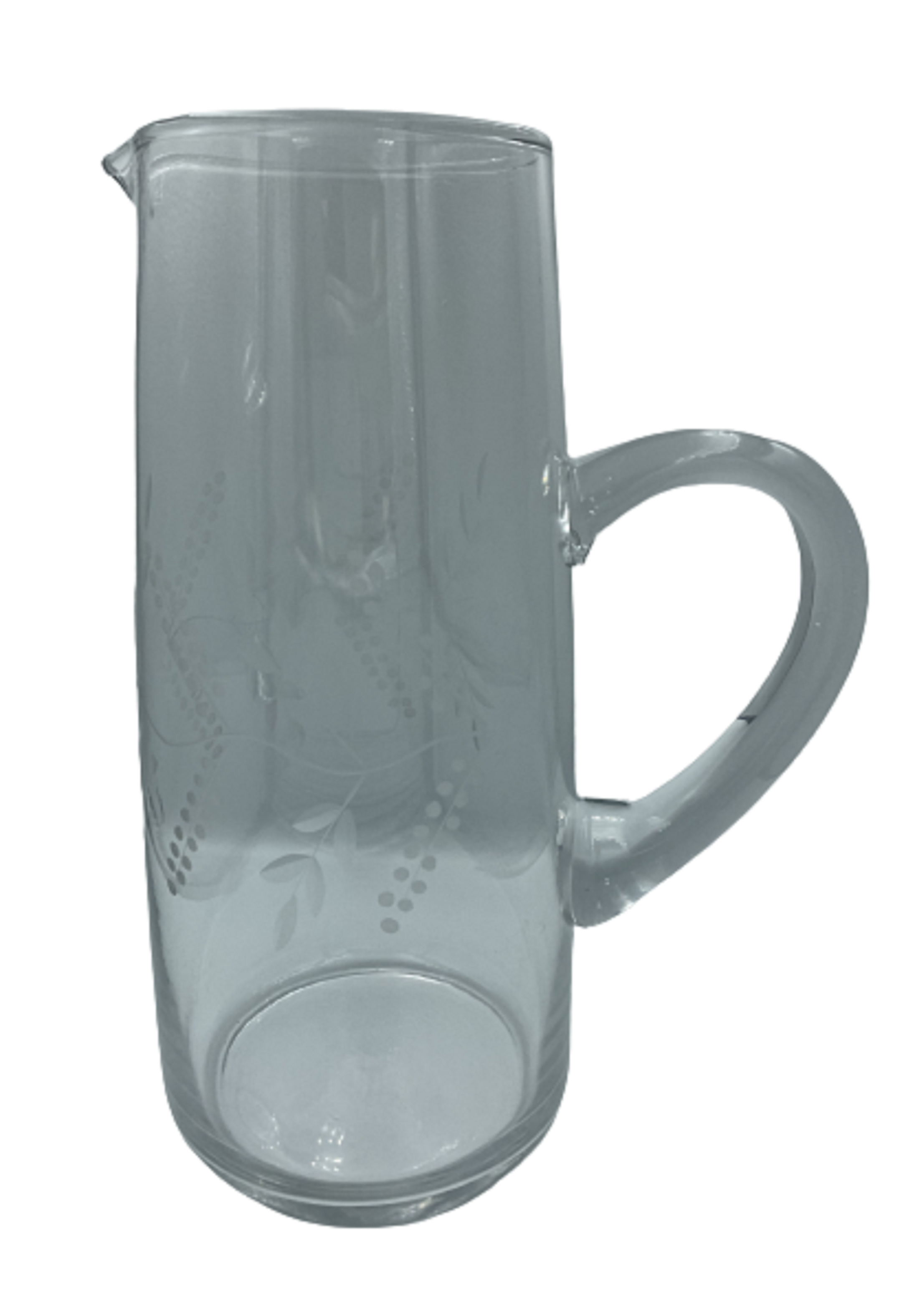  Jarro de cristal tallado aromo 1,5L-0