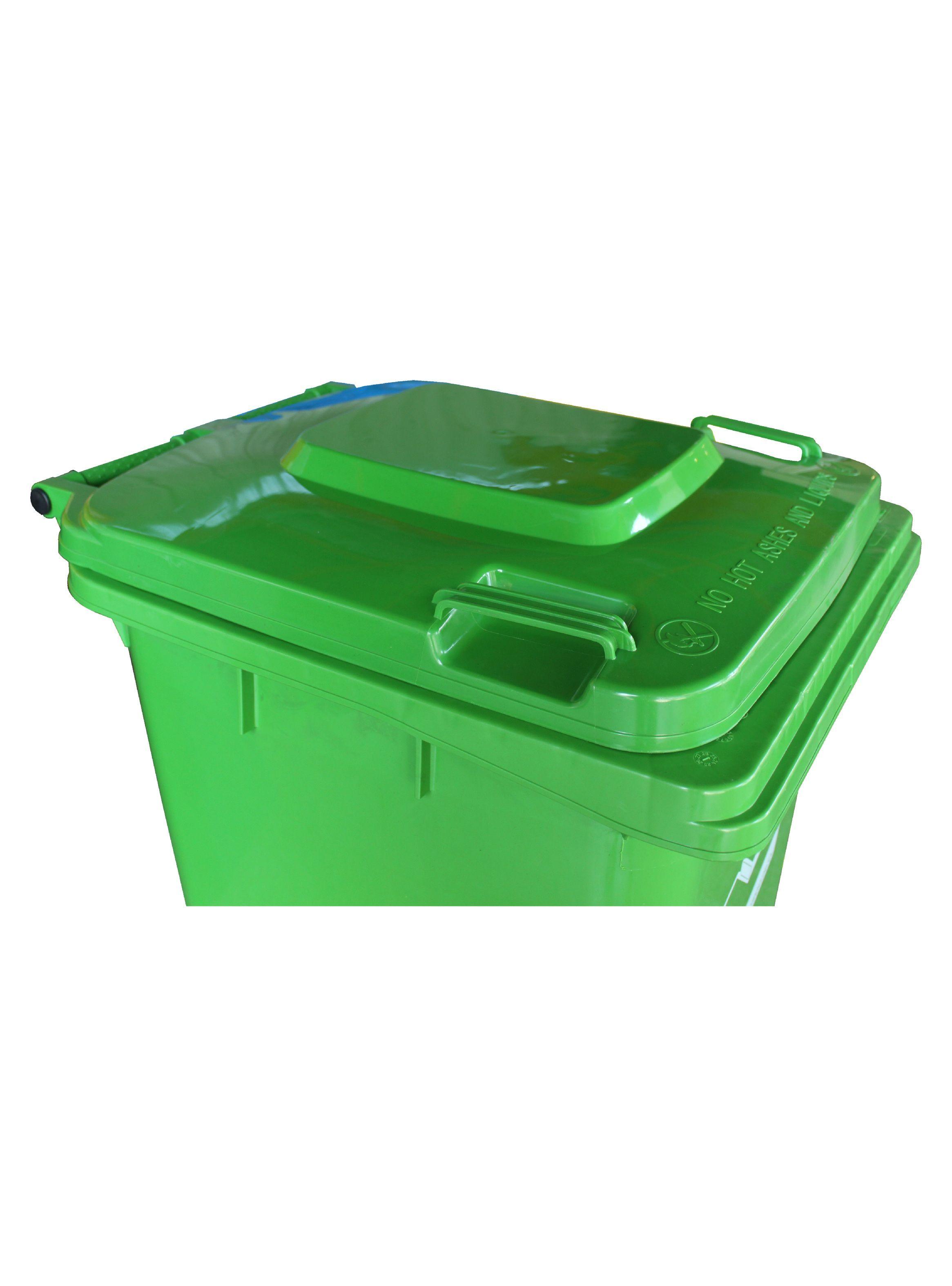 Basurero 240 lts verde-3